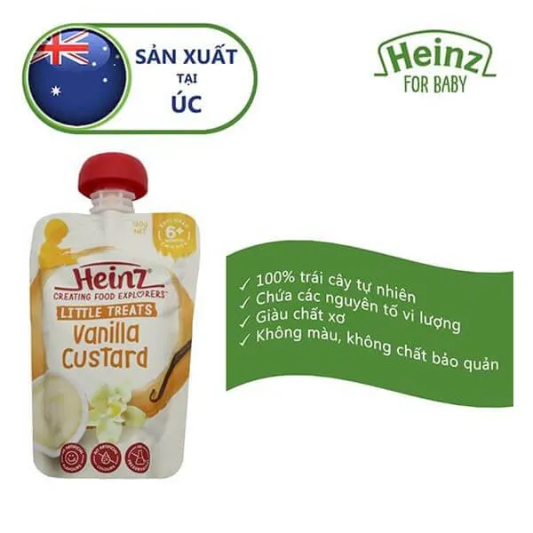 Hỗn hợp nghiền Custard Heinz - Vani (120g)
