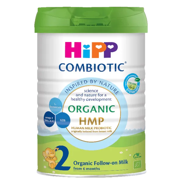 Sữa bột cho bé HiPP Organic Combiotic số 2 800g (6 - 12 tháng tuổi)