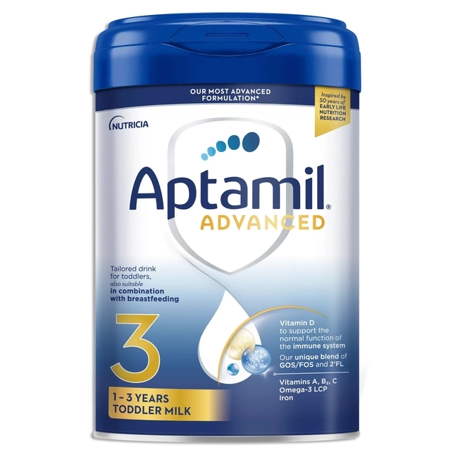 Sữa bột cho bé Aptamil Advanced Anh số 3 800g (từ 1 tuổi)
