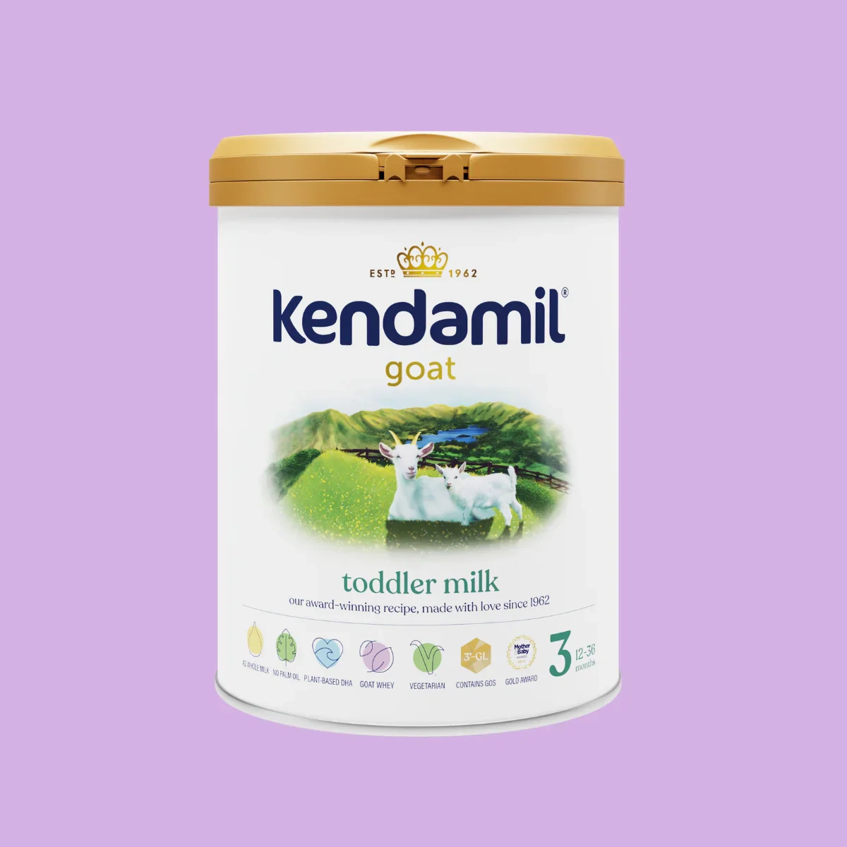 kendamil product Sữa dê Kendamil Goat đạm A2 số 3 800g (1 - 3 tuổi)