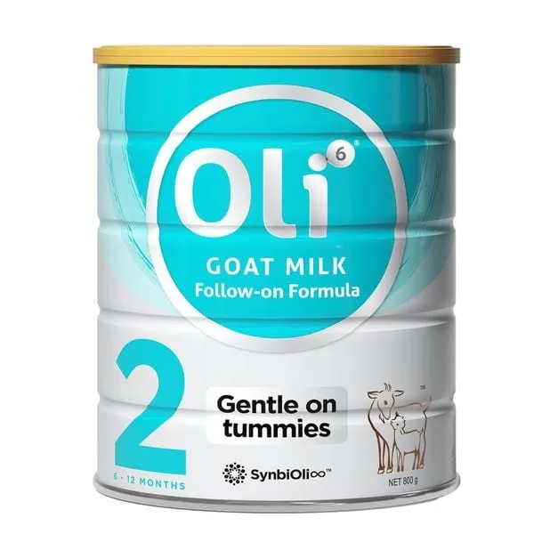 Sữa dê Oli6 Goat Milk Follow-on Formula số 2 800g (6 - 12 tháng tuổi)