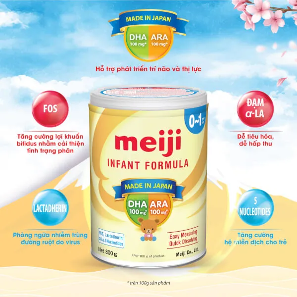 Sữa bột cho bé Meiji Infant Formula 800g (0 - 12 tháng tuổi) - img_01KTQ0EZ85PH5BB6695SMT1PMV