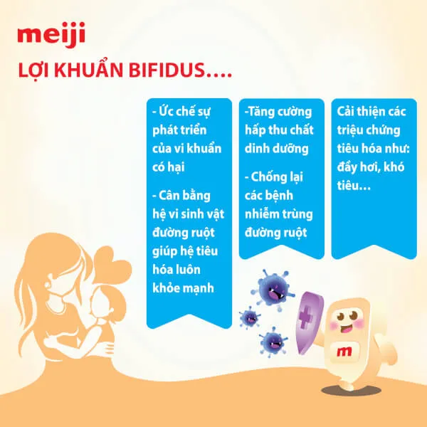 Sữa bột cho bé Meiji Infant Formula 800g (0 - 12 tháng tuổi) - img_01KTQ0EZ85T1X92B7MGJMHFGQF